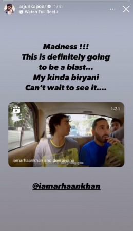 Arjun kapoor supports Arhaan Khan Arjun kapoor supports Arhaan Khan