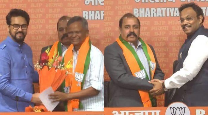 EX-IAF Chief, Former YSRCP MP Joins BJP EX-IAF Chief, Former YSRCP MP Joins BJP
