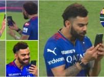 Virat Kohli video calls Anushka Sharma and blows kisses to kids Vamika and Akaay after IPL