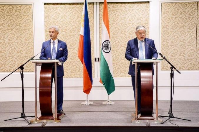 India comes out in support of Manila after Beijing's action in South China Sea (Pic credit: S. Jaishankar/X) india, philippines