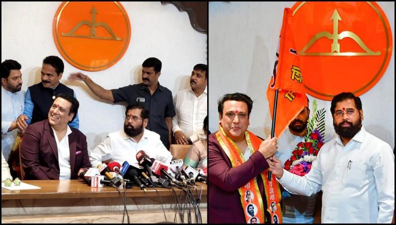 The Clean Aura Of Shiv Sena Inspired Me Govinda Joins Cm Eknath Shindes Shiv Sena In 4243