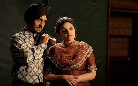 Diljit Dosanjh and Parineeti Chopra in Amar Singh Chamkila Diljit Dosanjh and Parineeti Chopra in Amar Singh Chamkila