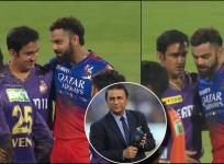 Virat Kohli, Gautam Gambhir hug during KKR vs RCB match
