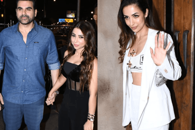 Malaika Arora and Arbaaz Khan, Sshura Khan Malaika Arora and Arbaaz Khan, Sshura Khan