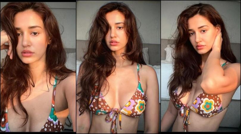 Disha Patani drops pictures of her in a bikini; sets the Instagram on fire Disha Patani drops pictures of her in a bikini; sets the Instagram on fire