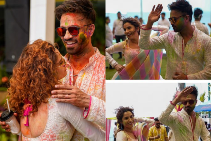 Ankita Lokhande and Vicky Jain Ankita Lokhande and Vicky Jain