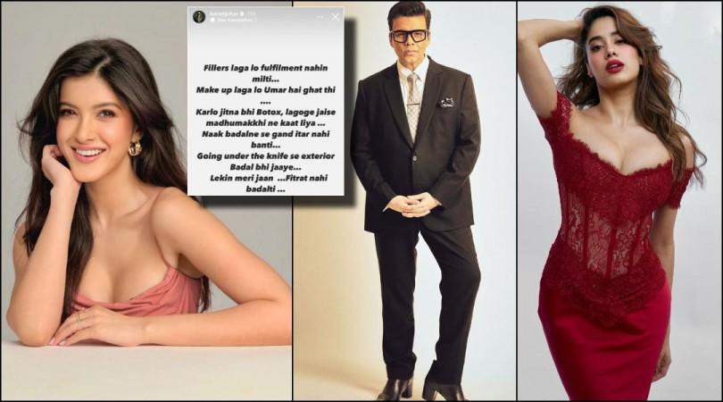 Karan Johar takes aig at actors for 'Going Under the Knife' Karan Johar takes aig at actors for 'Going Under the Knife'