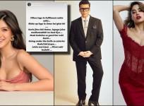 Karan Johar takes aig at actors for 'Going Under the Knife'