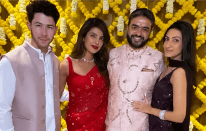 Nick Jonas, Priyanka Chopra, Siddharth Chopra, Neelam Upadhyay Nick Jonas, Priyanka Chopra, Siddharth Chopra, Neelam Upadhyay