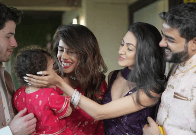 Nick, Priyanka, Siddharth Chopra, Neelam Upadhyay Siddharth Chopra, Neelam Upadhyay