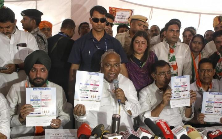New Delhi: Congress President Mallikarjun Kharge Addresses To The Media New Delhi: Congress President Mallikarjun Kharge Addresses To The Media
