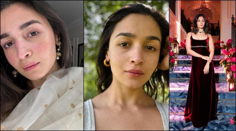 Alia Bhatt shares no make up selfie; flaunts face freckles Alia Bhatt shares no make up selfie; flaunts face freckles