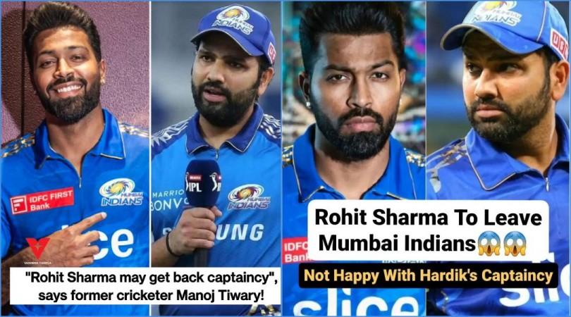 Rohit Sharma to quit Mumbai Indians after IPL 2024; unhappy with MI's captain Hardik Pandya's decisions: Reports Rohit Sharma to quit Mumbai Indians after IPL 2024; unhappy with MI's captain Hardik Pandya's decisions: Reports