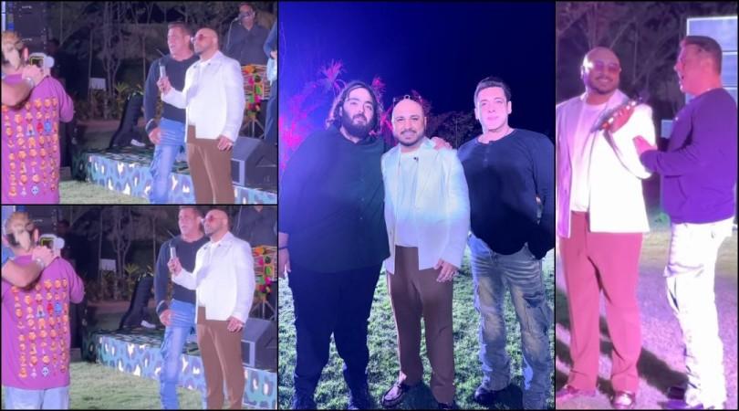 Salman Khan sings 'Saari Duniya Jala Denge' at Anant Ambani's pre-birthday bash Salman Khan sings 'Saari Duniya Jala Denge' at Anant Ambani's pre-birthday bash