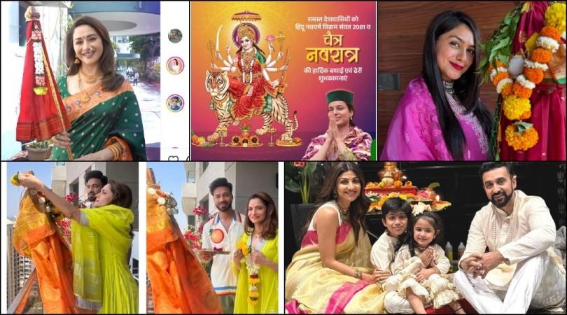 B-town celebs extend wishes on Gudi Padwa, Navratri, and Ugadi.