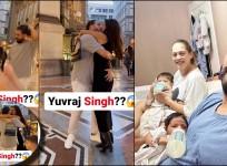 Reel or real : yuvraj singh kissing another girl? or is he Yuvi;s doppergangler