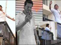 SRK greets fans on Eid from Mannat, thanks them for making it 'special'