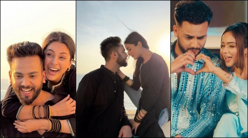 Elvish Yadav romances Shehnaaz Gill in a reel to her song Dhup Lagdi Elvish Yadav romances Shehnaaz Gill in a reel to her song Dhup Lagdi