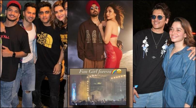 'Hoyegi Beyonce, Rihanna saddi to Kareena Kapoor..': Diljit Dosanjh hypes Bebo as she skips his concert, crowd cheers 'Hoyegi Beyonce, Rihanna saddi to Kareena Kapoor..': Diljit Dosanjh hypes Bebo as she skips his concert, crowd cheers