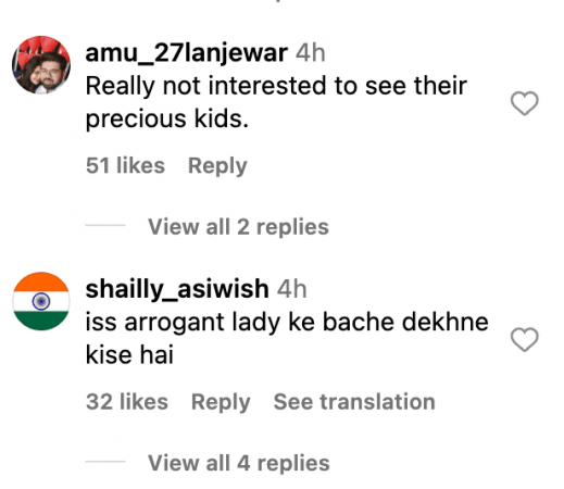 Anushka Sharma Returns To India, Reveals Newborn Son Akaay Kohli's Face To Paps [comments]