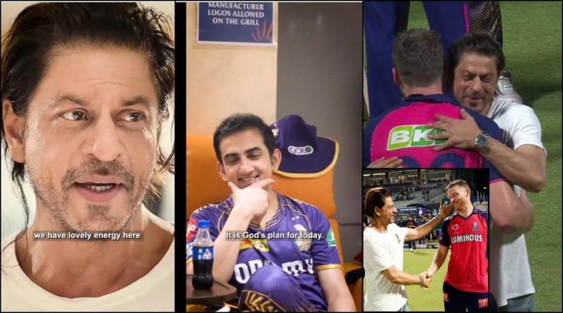 'We didn't deserve to lose, GG don't feel down': SRK motivates his team; KKR; hugs Jos Buttler as RR triumphs 'We didn't deserve to lose, GG don't feel down': SRK motivates his team; KKR; hugs Jos Buttler as RR triumphs