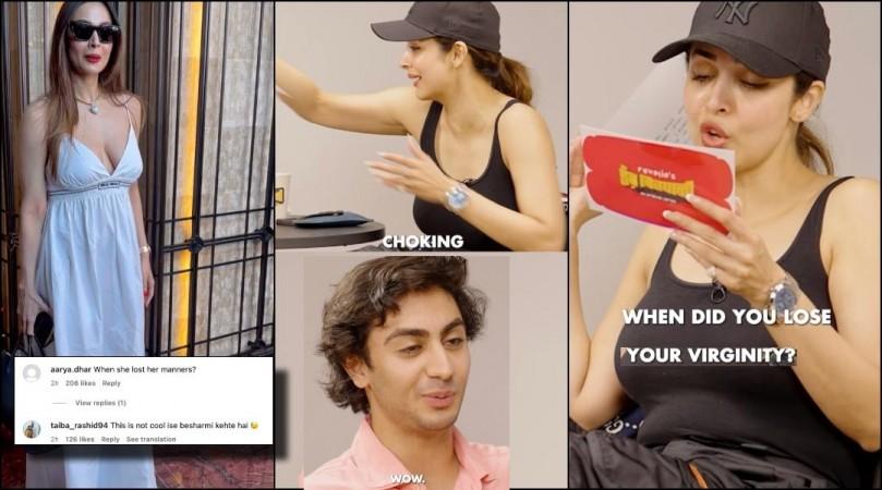 Malaika Arora asks son are you a virgin? he counters when are you getting married?