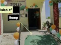 Model polling station