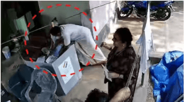 5 Poll Officials Suspended In Kerala For Allowing CPI-M Leader Help Elderly Woman Cast Her Vote 5 Poll Officials Suspended In Kerala For Allowing CPI-M Leader Help Elderly Woman Cast Her Vote
