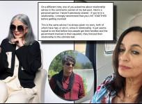 Soni Razdan mocks Mukesh Khanna's conservative opinion on Zeenat Aman's post advocating live-in relationships