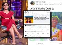 The Shark Tank India judge shared a screenshot of a misleading report with the headline,