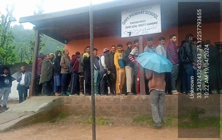 Polling in J&K