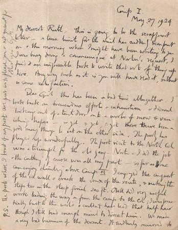 Everest Mountaineer's Letters, That Survived 75 Years, Digitised For 1st Time. Everest Mountaineer's Letters, That Survived 75 Years, Digitised For 1st Time