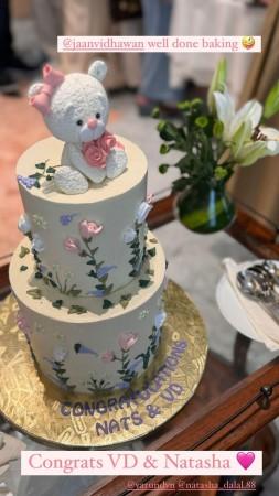 Mira Rajput shared a glimpse of the celebration which immediately grabbed attention and went viral. She shared the cake photo Mira Rajput shared a glimpse of the celebration which immediately grabbed attention and went viral. She shared the cake photo