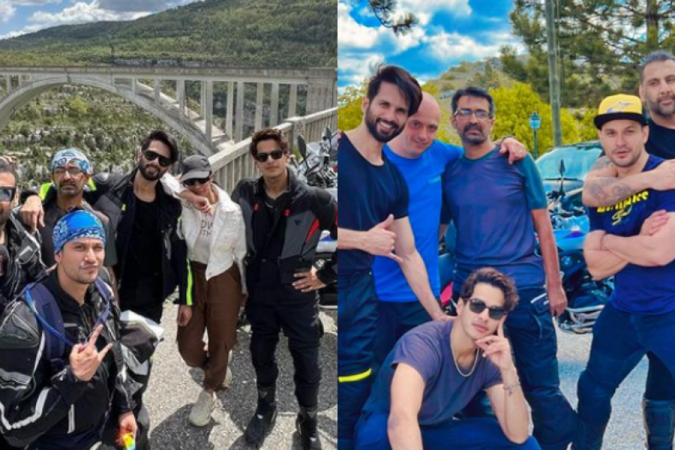 Shahid Kapoor, Kunal Kemmu on bike trip Shahid Kapoor, Kunal Kemmu on bike trip