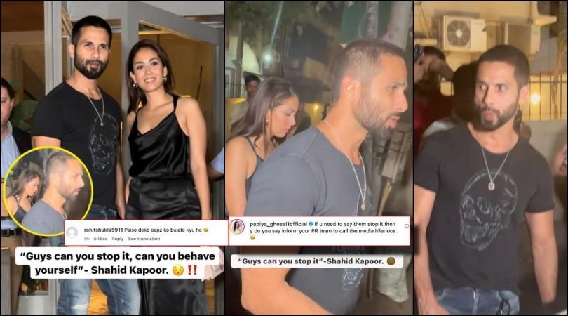 'Stop it, behave yourself': Angry Shahid Kapoor shouts at paps for clicking him and wife Mira; fans say 'rude, so much attitude' 'Stop it, behave yourself': Angry Shahid Kapoor shouts at paps for clicking him and wife Mira; fans say 'rude, so much attitude'