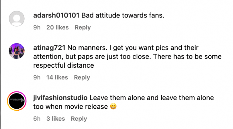 comments