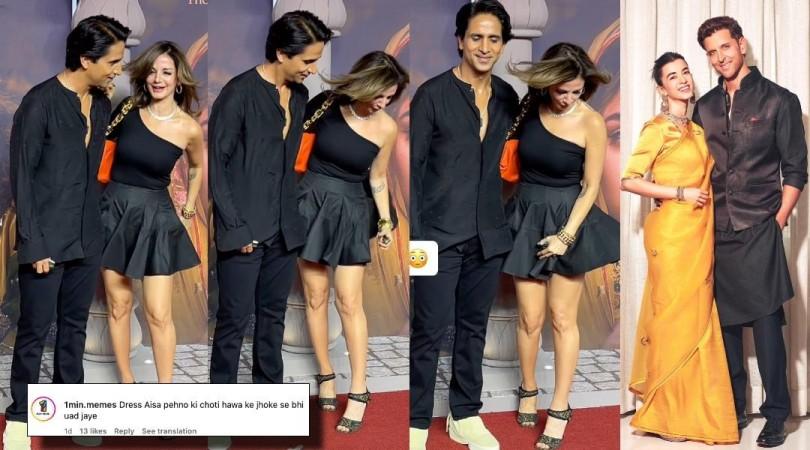 OOPS MOMENT! Sussanne Khan Struggles To Pose In Her Mini Dress At Heeramandi's Premiere OOPS MOMENT! Sussanne Khan Struggles To Pose In Her Mini Dress At Heeramandi's Premiere