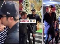Ranbir Kapoor trips, almost falls down on stairs; averts mishap at Surat event