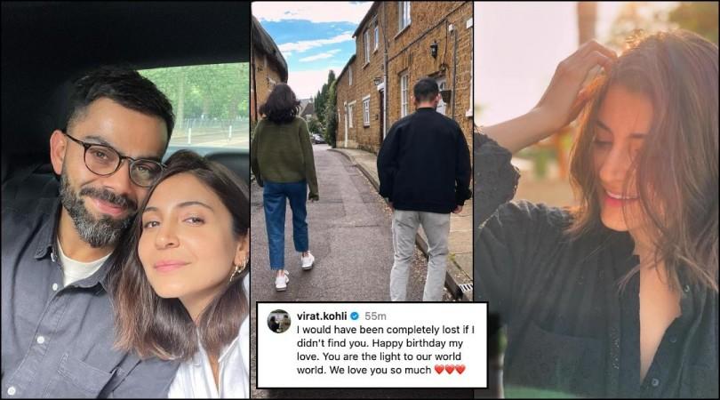 Virat Kohli showers love on Anushka's birthday Virat Kohli showers love on Anushka's birthday