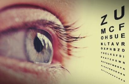 Representational eye testing procedure eye testing