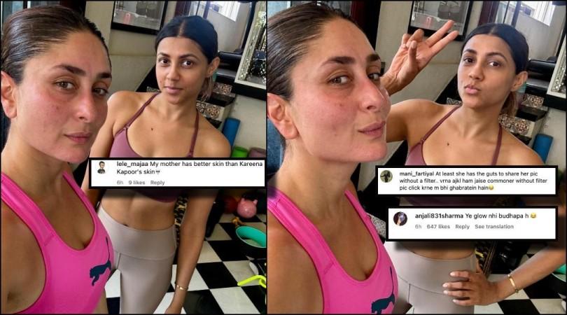 Kareena Kapoor drops no make-up, no filter post-workout glow pic Kareena Kapoor drops no make-up, no filter post-workout glow pic