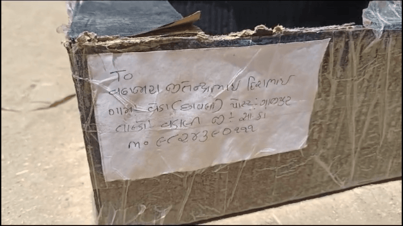 Online parcel explodes in Gujarat village, two dead Online parcel explodes in Gujarat village, two dead
