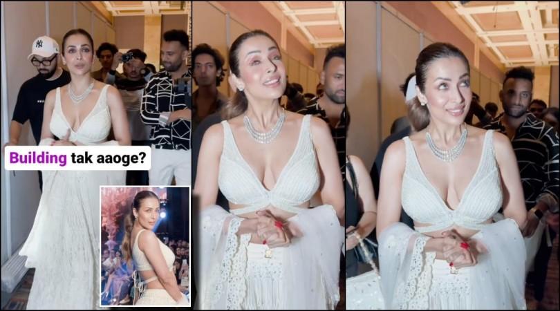 Malaika Arora turns showstopper for designer Archana Kochhar Malaika Arora turns showstopper for designer Archana Kochhar