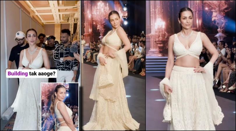 Malaika Arora turns showstopper for designer Archana Kochhar Malaika Arora turns showstopper for designer Archana Kochhar