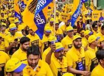 AAP leaders organize walkathon