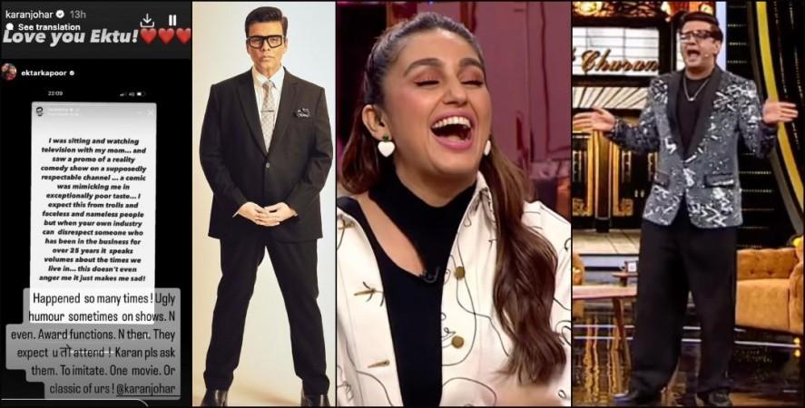 'When your own industry can disrespect someone..': Karan Johar criticises Kettan Singh for mimicking him in 'Poor Taste'; comedian reacts 'When your own industry can disrespect someone..': Karan Johar criticises Kettan Singh for mimicking him in 'Poor Taste'; comedian reacts