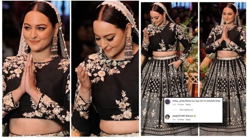 'My salaam to everyone..': Heeramandi's Sonakshi Sinha exudes royalty in black lehenga as she channelises her inner Fareedan on the ramp 'My salaam to everyone..': Heeramandi's Sonakshi Sinha exudes royalty in black lehenga as she channelises her inner Fareedan on the ramp