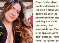 Ananya Birla announces retirement from music