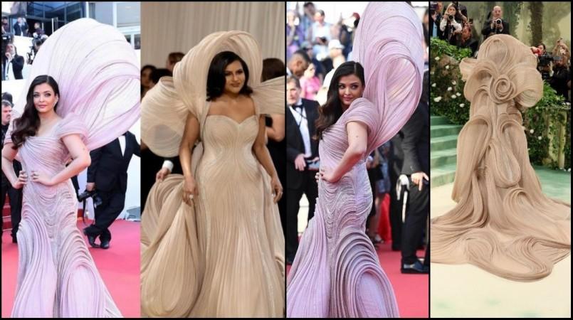 Who wore it better?: Mindy Kaling's Met Gala 2024 outfit reminds netizens of Aishwarya Rai's Cannes 2002 couture [PICS]
