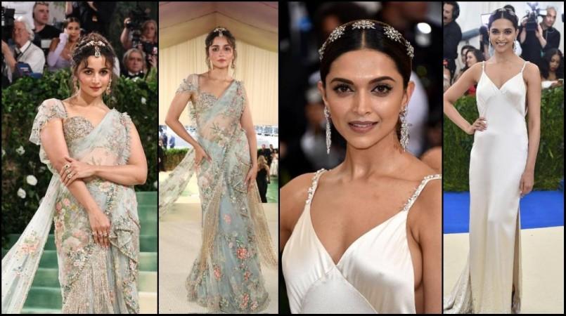 Alia Bhatt Gets Mistaken For Deepika Padukone At Met Gala 2024l watch Alia Bhatt Gets Mistaken For Deepika Padukone At Met Gala 2024l watch